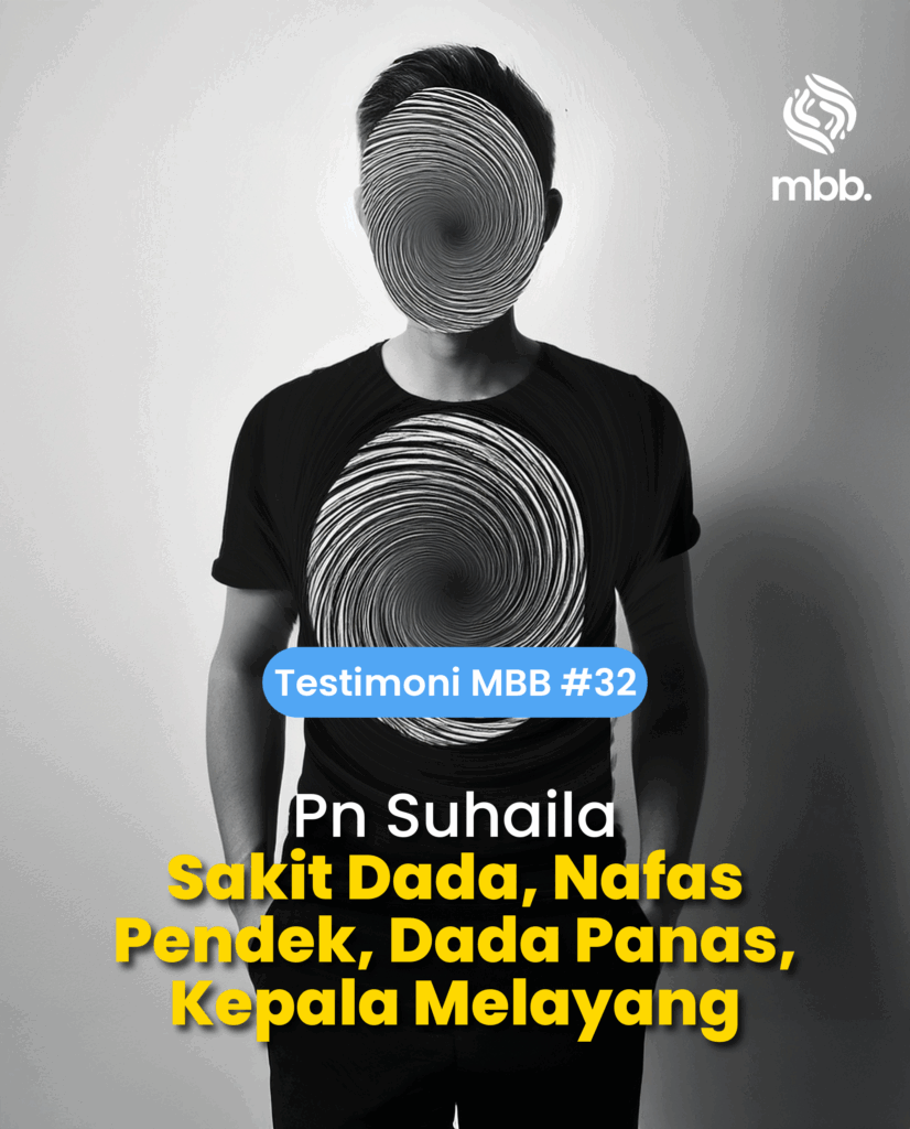 Testimoni MBB #32: Pn Suhaila, Sakit dada nafas pendek dada panas kepala melayang